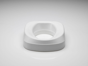 Toilettensitzerhöhung Aquatec 90 Ergo ohne Deckel 10 cm, weiß, bis max. 225 kg belastbar