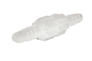 Sauerstoffschlauchverbinder AEROpart (VPE: 25 Stück), gerade drehbar um 360° für 6 mm Schläuche