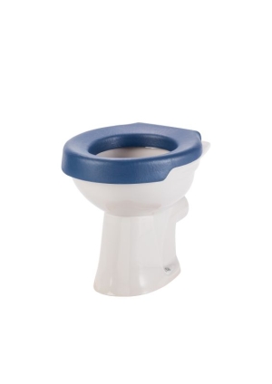 Toilettensitzpolster 3.5 cm Weichschaum, blau (für alle handelsüblichen Toiletten)