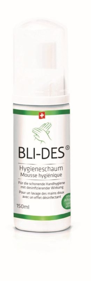 Hygieneschaum BLI-DES mit desinfizierender Wirkung 20X50ML FLASCHE, Levurozid, Viruzid (begrenzt)