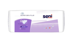 Super Seni Plus small (1 Karton: 3 x 30 Stück) Windelhose atmungsaktiv Nacht
