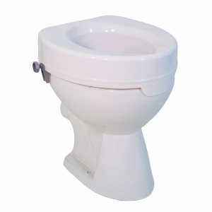 Toilettensitzerhöhung Ticco 2G ohne Deckel, weiß, max. 225 kg belastbar
